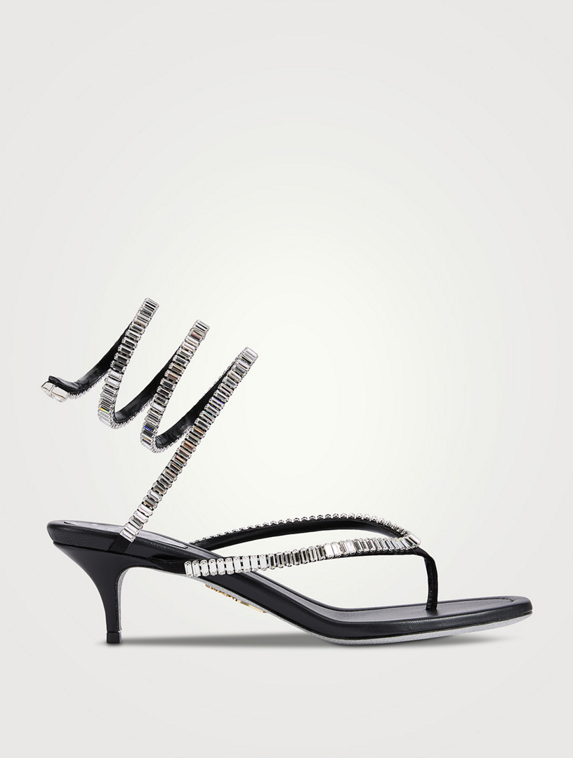 Spark Satin Thong Sandals