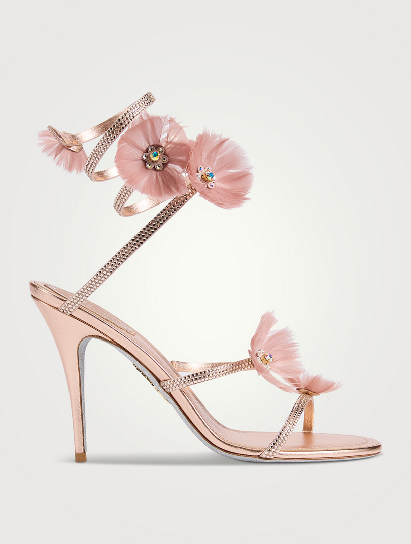 Jolene Satin Stiletto Sandals