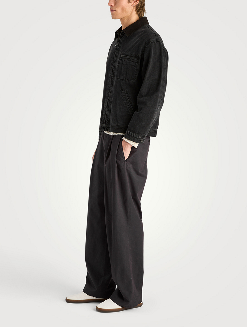 THE ROW Tibor Cotton And Cashmere Pants | Holt Renfrew