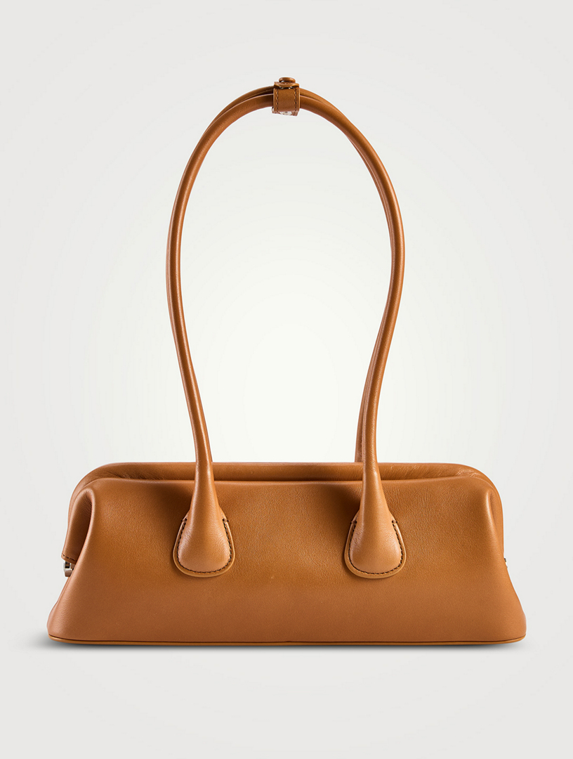 OSOI Mini Boat Wide Leather Shoulder Bag | Holt Renfrew