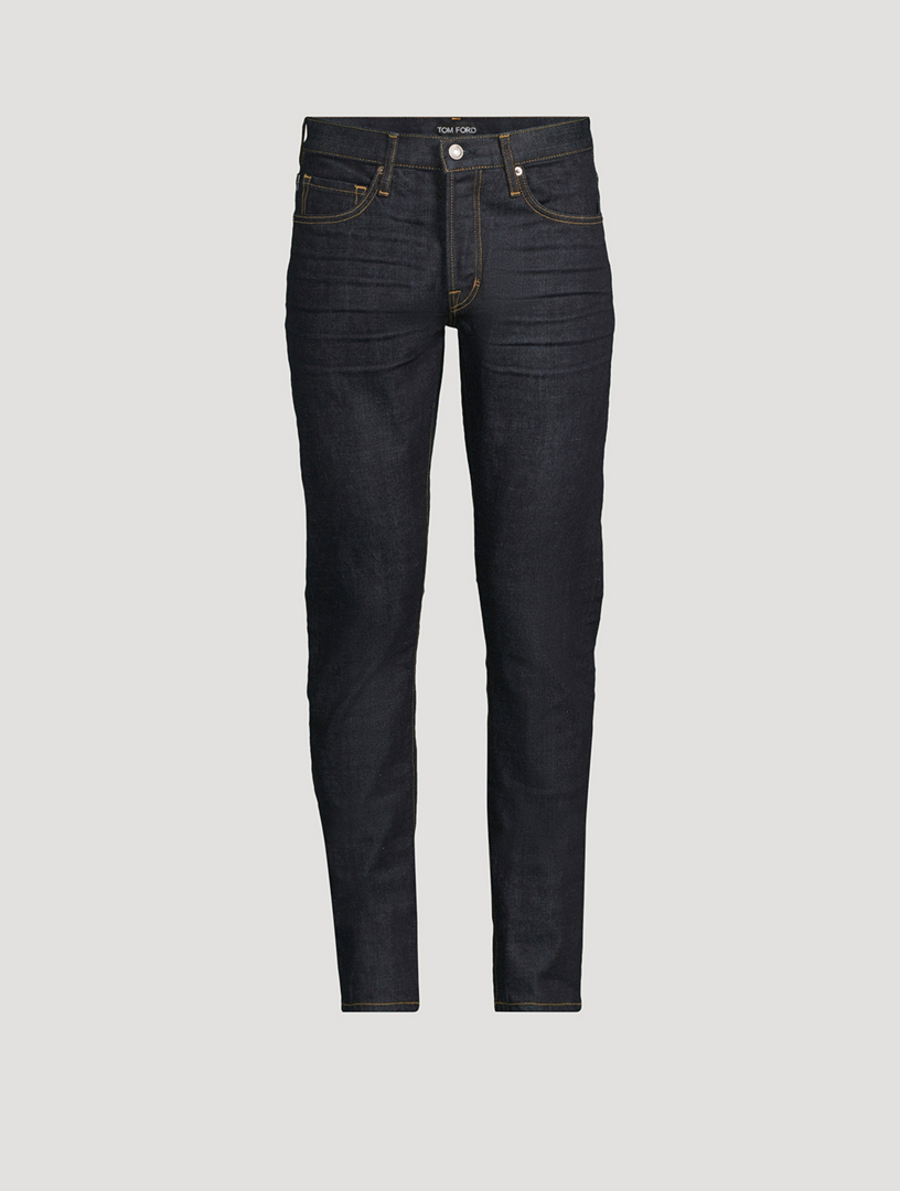 Stretch Twill Slim-Fit Jeans
