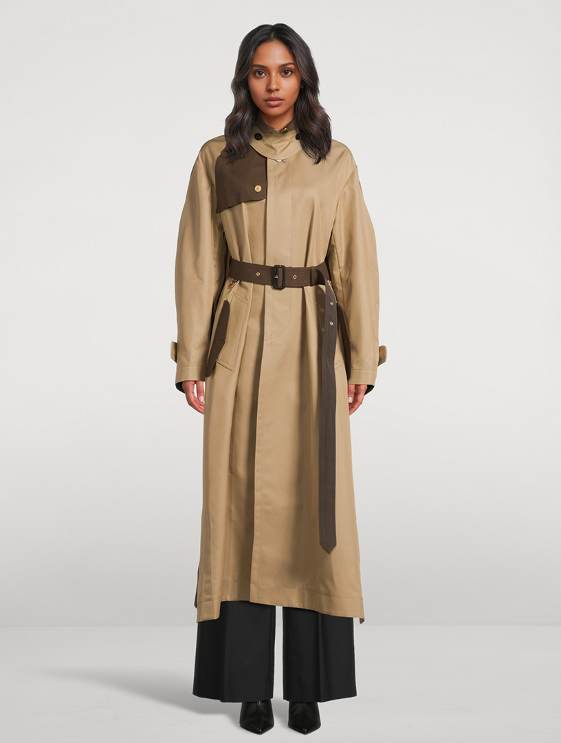 SACAI Belted Trench Coat | Holt Renfrew