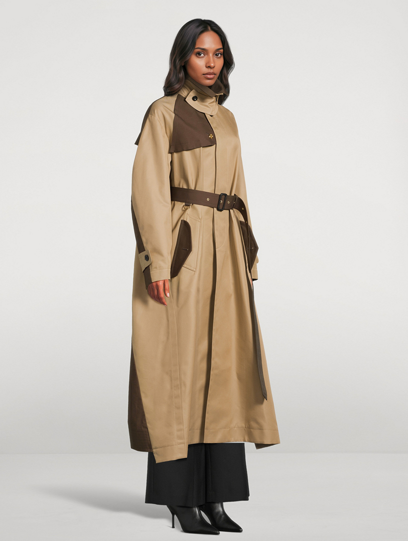 SACAI Belted Trench Coat | Holt Renfrew