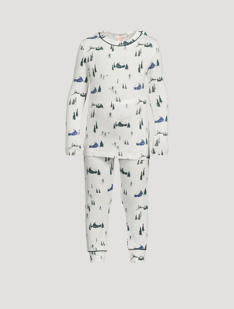 Kids Printed Long Pajama Set