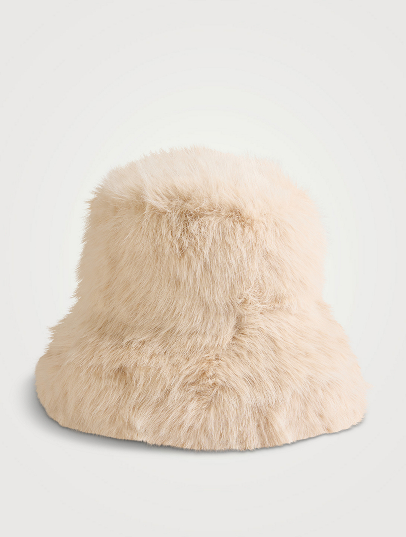 Snuggle Faux Fur Bucket Hat