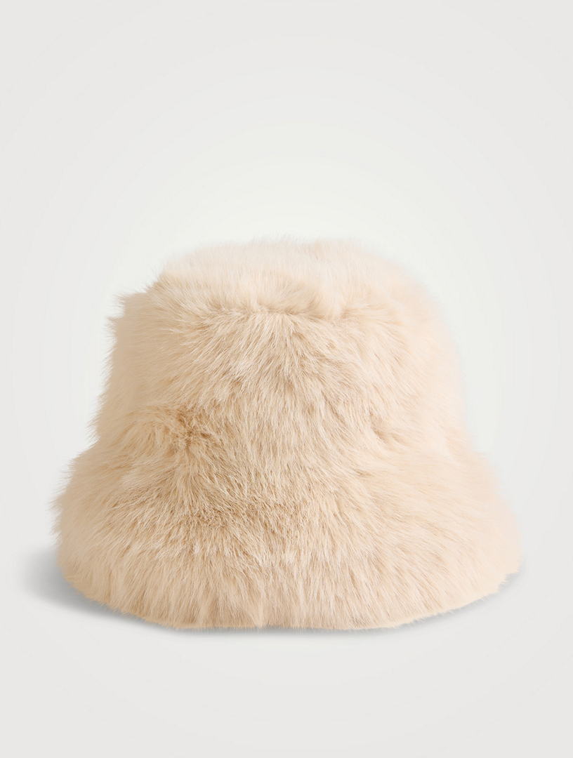 Snuggle Faux Fur Bucket Hat