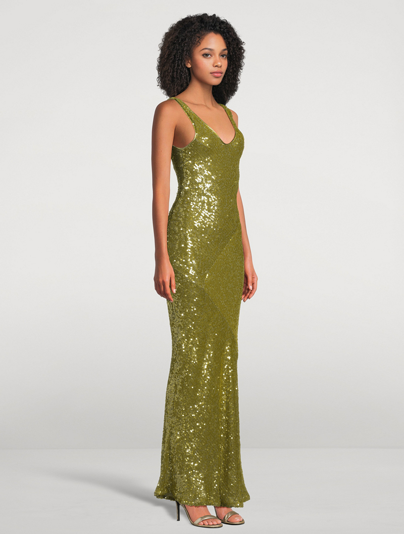 galvan evening dresses Asymmetric Bow Gown – Amsale main image 1