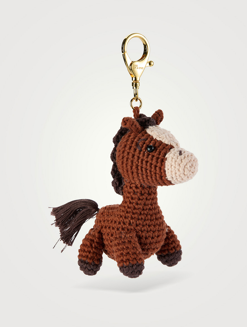 Crochet Horse Charm