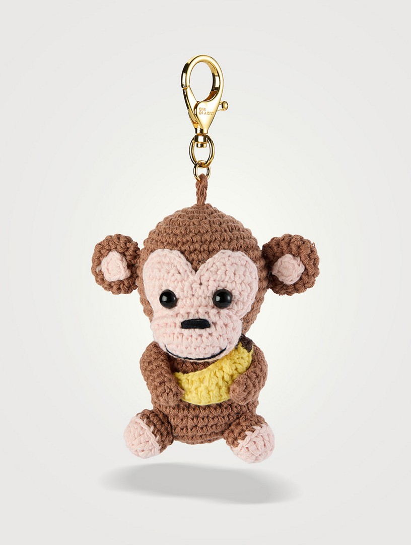 Breloque crochetée Singe