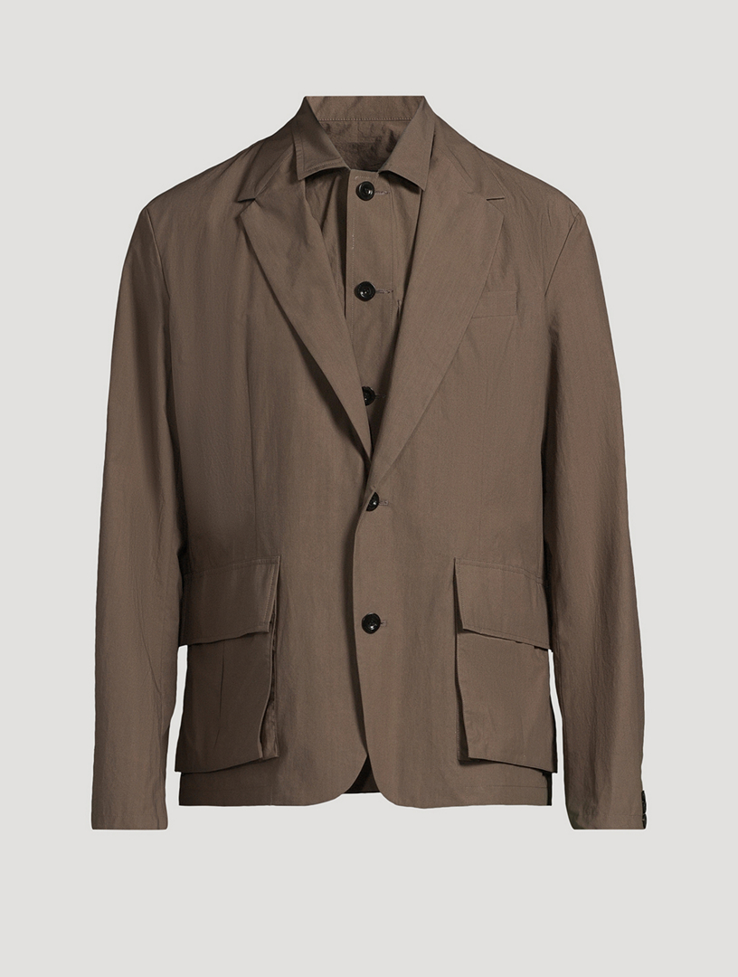 Cotton Typewriter Jacket