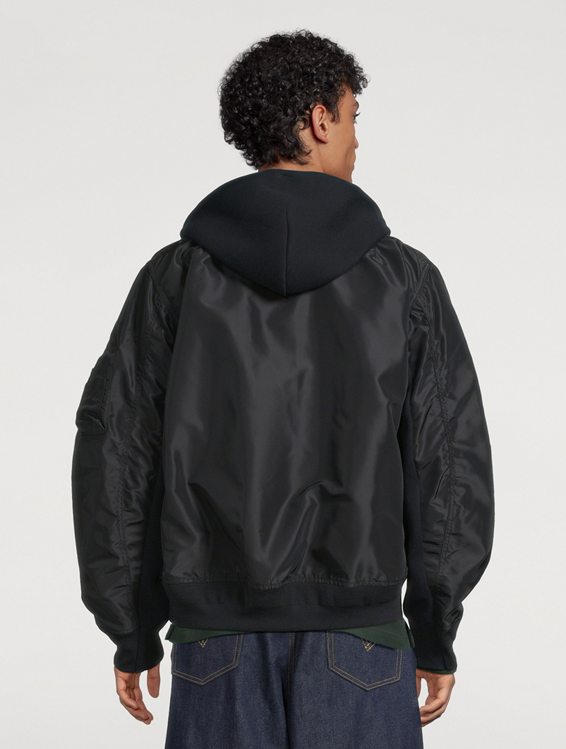 SACAI Sponge Sweat Hoodie | Holt Renfrew