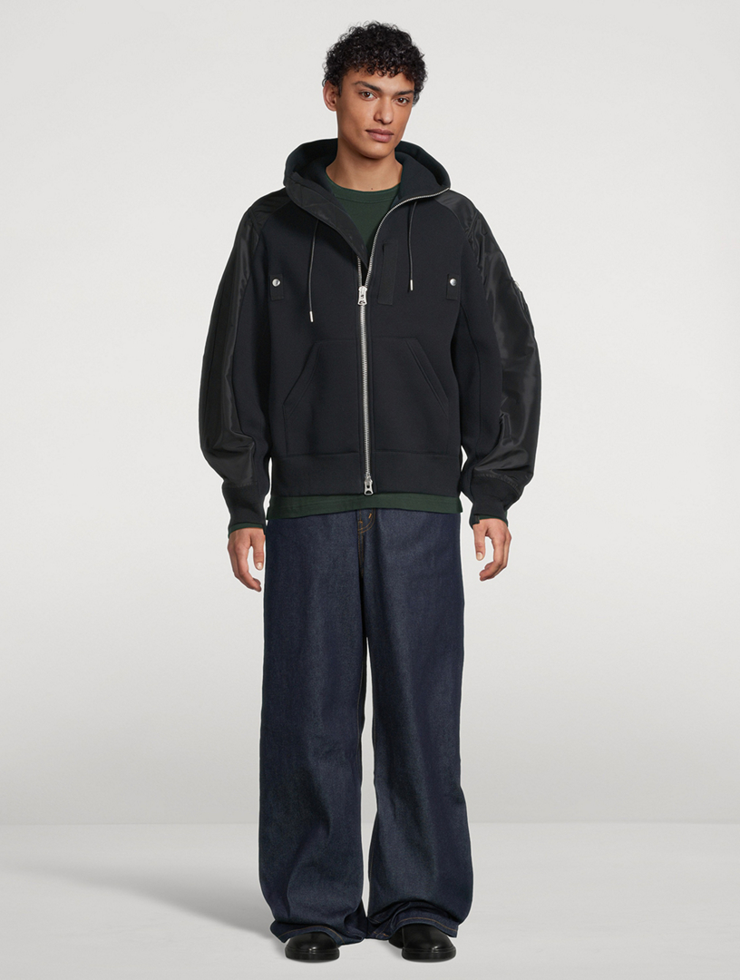 SACAI Sponge Sweat Hoodie | Holt Renfrew