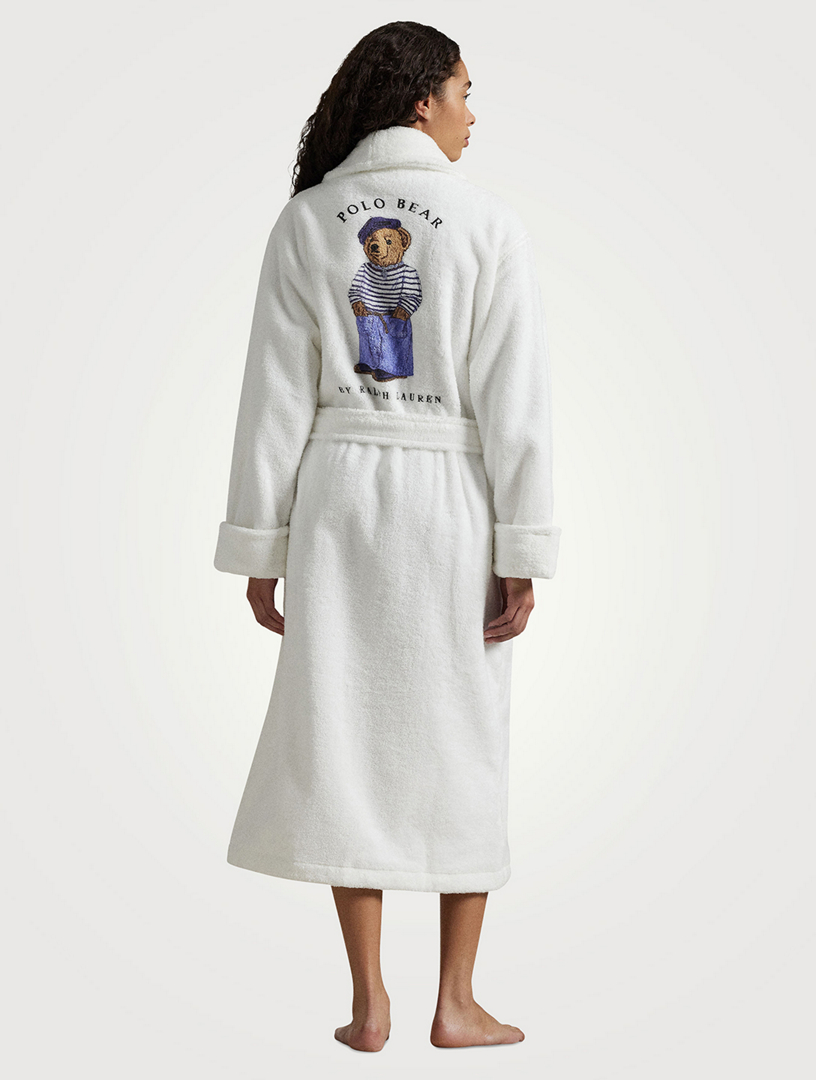 POLO RALPH LAUREN Bath Robe With Bear | Holt Renfrew