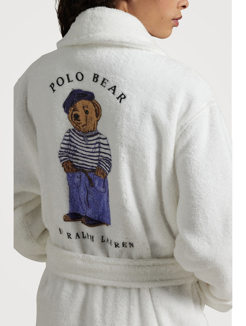 POLO RALPH LAUREN Bath Robe With Bear | Holt Renfrew