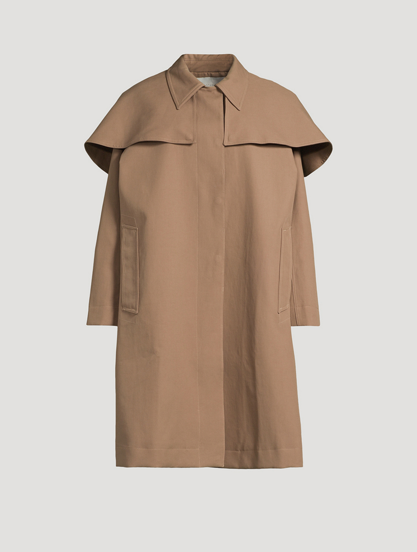 STUDIO NICHOLSON Haver Coat With Removable Cape | Holt Renfrew