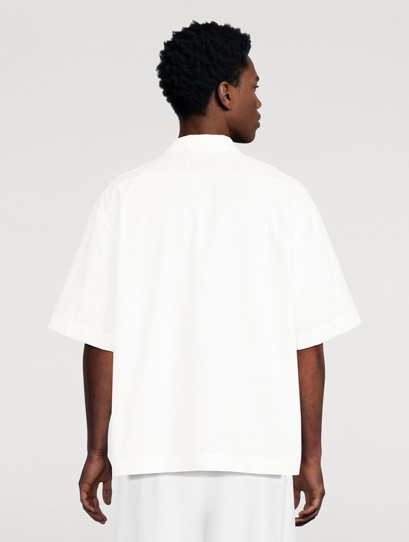 STUDIO NICHOLSON Agios Cotton Shirt | Holt Renfrew