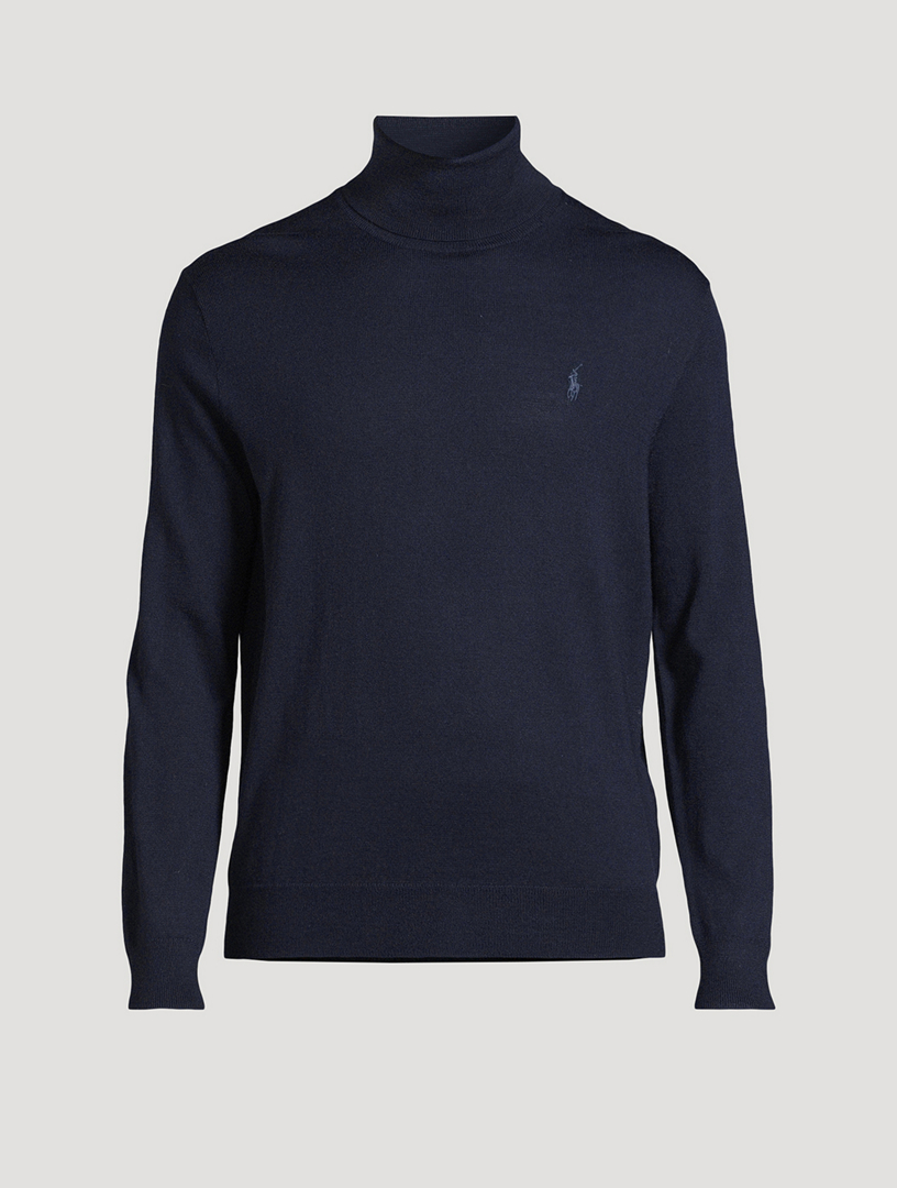 Merino Wool Turtleneck Sweater