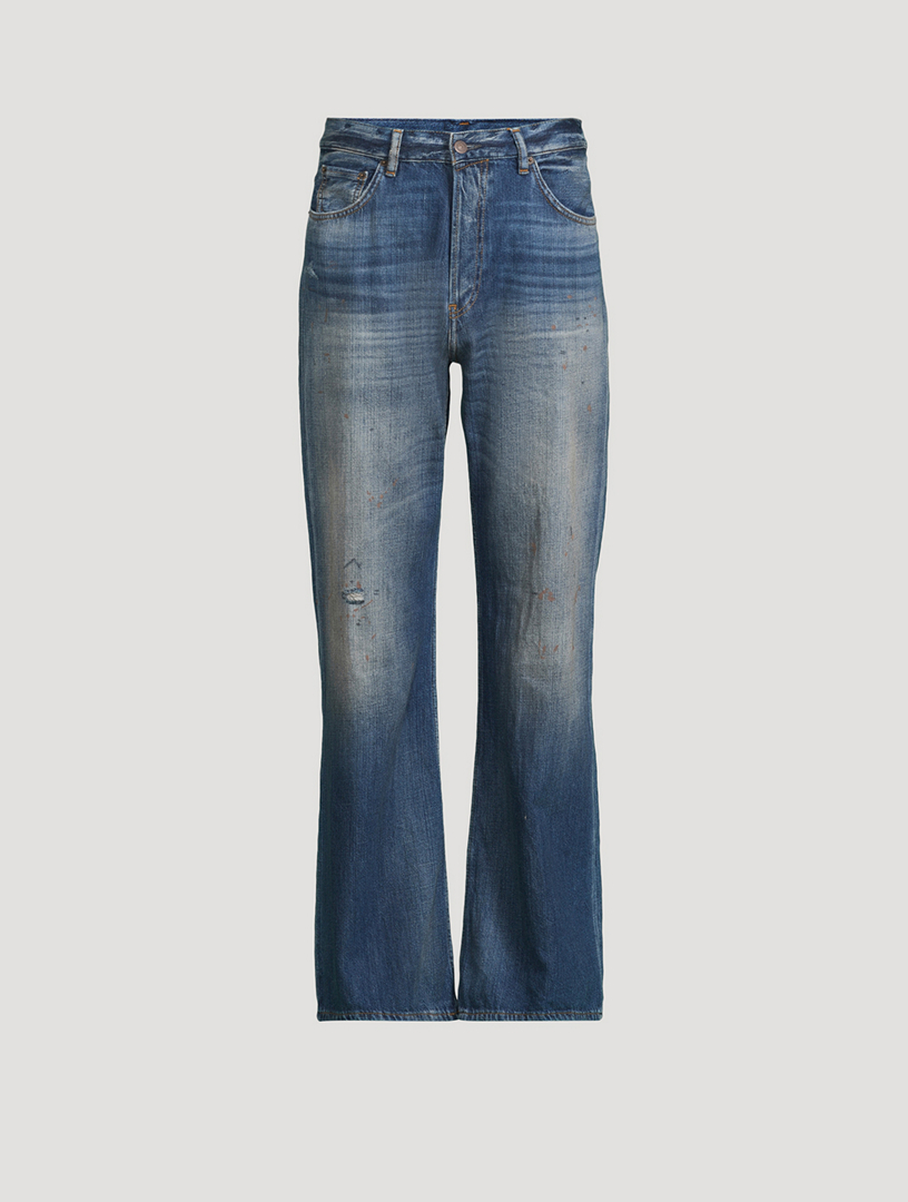 2021M Wide Straight-Leg Jeans