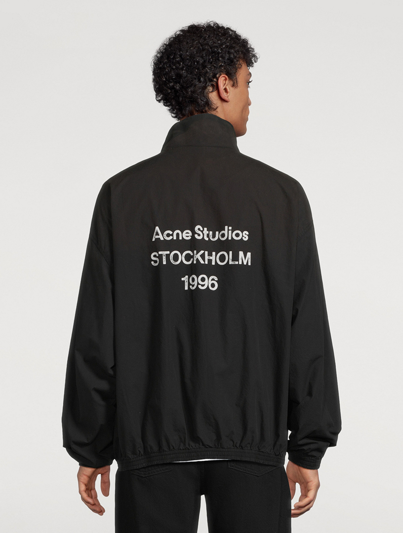 ACNE STUDIOS Logo Zip Jacket | Holt Renfrew