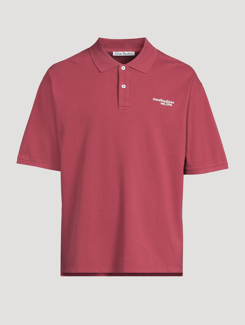 Washed Logo Polo Shirt