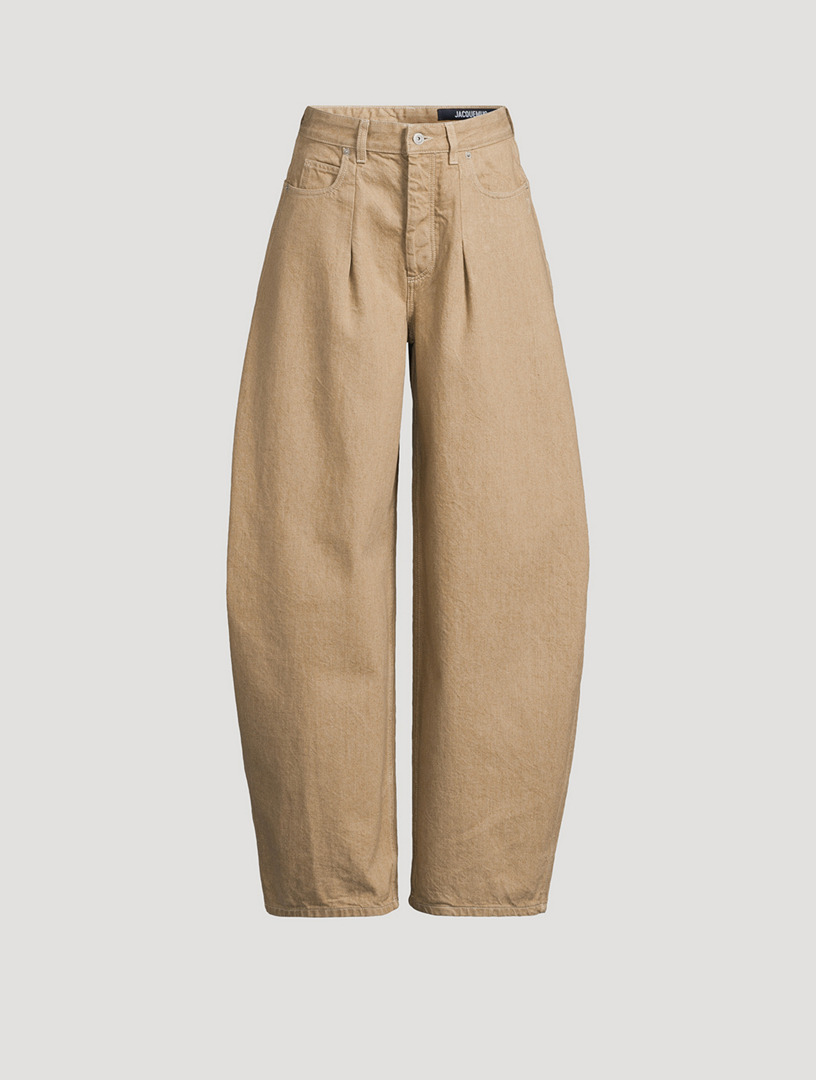 The Ovalo de-Nîmes High-Waisted Jeans