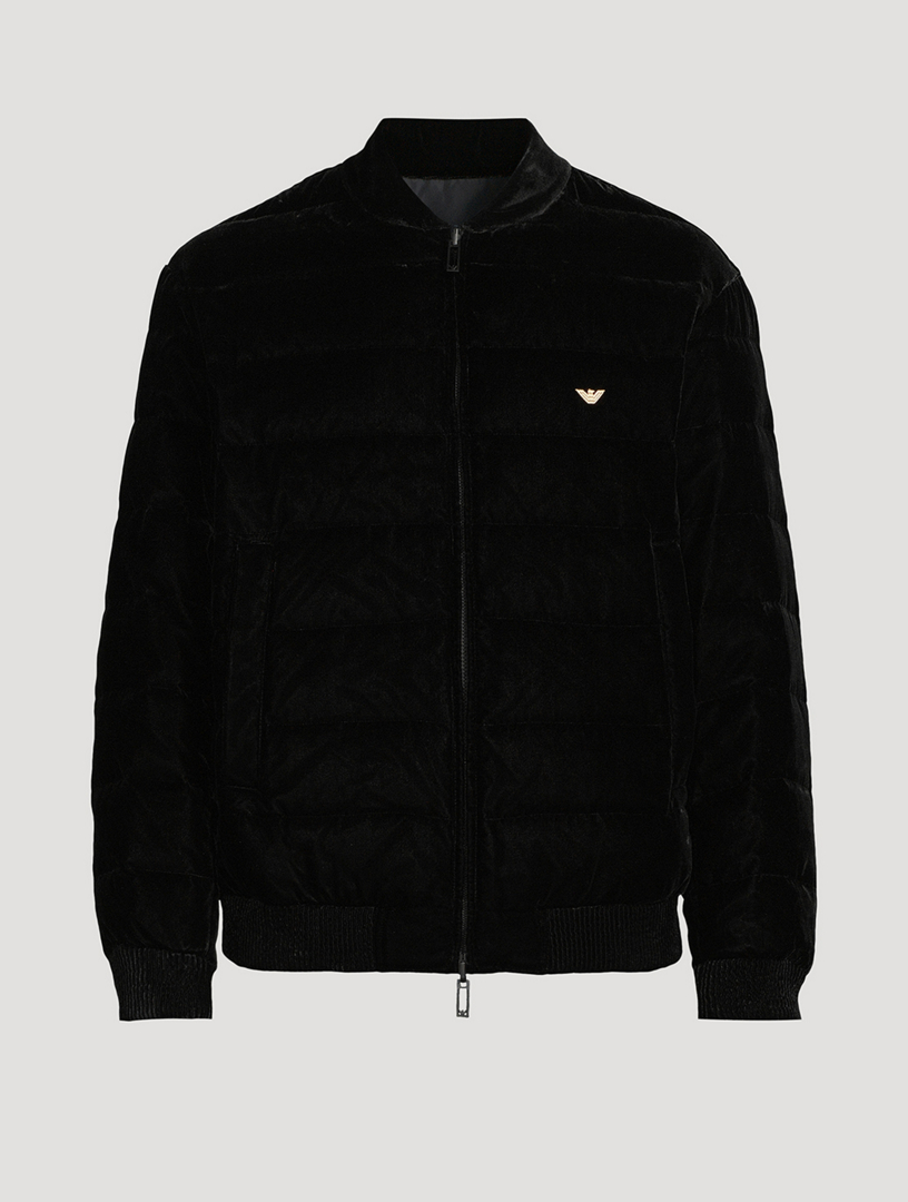 Veste en velours réversible à bourre de duvet Lunar New Year