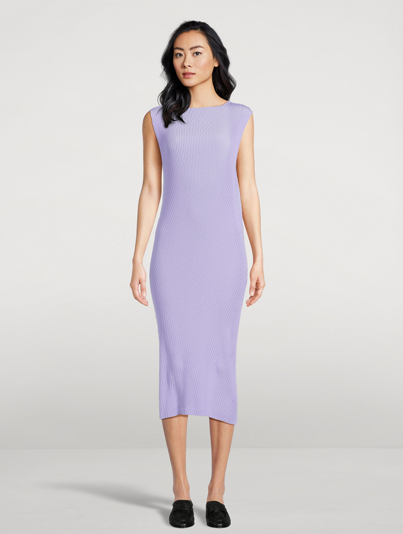 ISSEY MIYAKE Rhombus Pleats Dress | Holt Renfrew