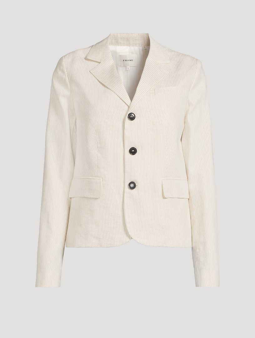 Blazer à imprimé milleraies The Smart