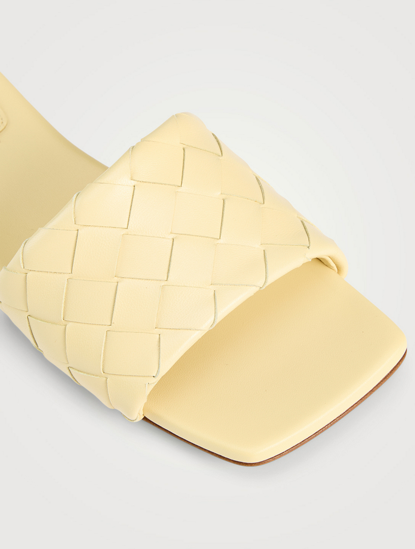BOTTEGA VENETA イエローミュール BOTTEGA VENETA Parco Flat Mules | Holt Renfrew