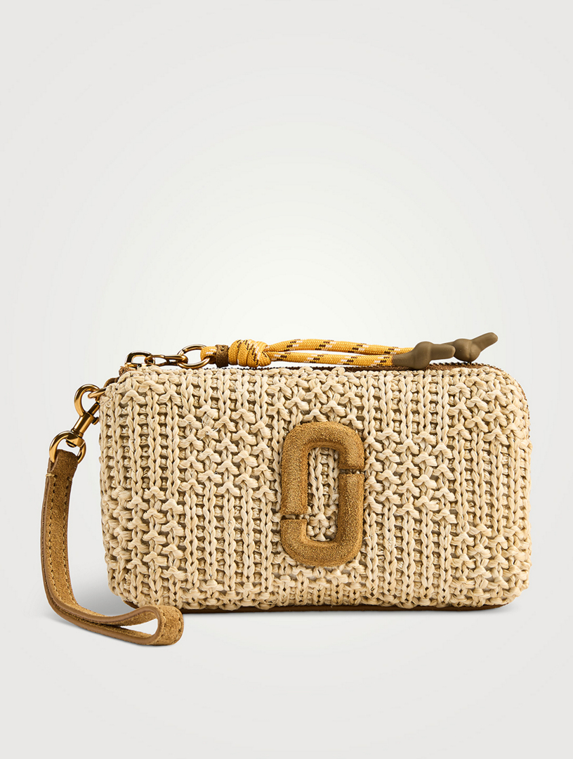 MARC JACOBS The Summer Woven Snapshot Wristlet | Holt Renfrew