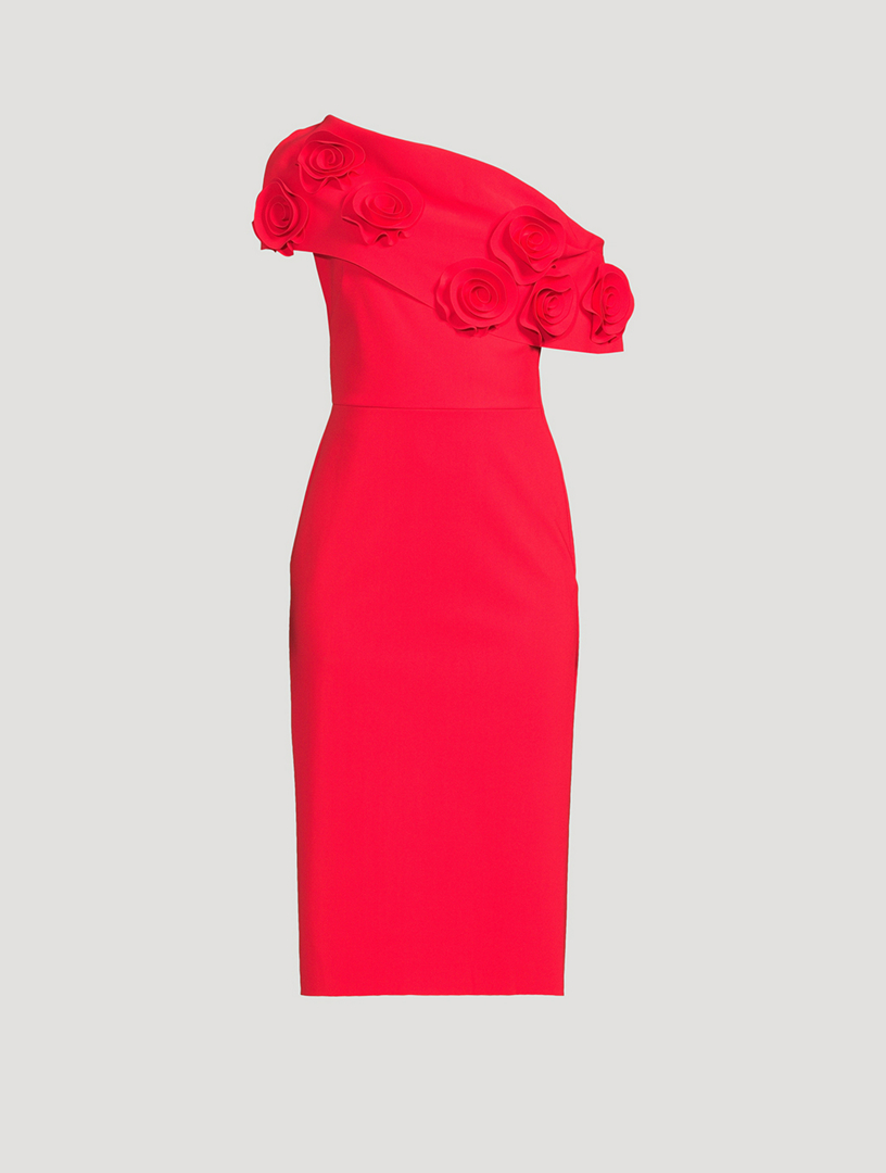 Loanne Off-The-Shoulder Midi Dress