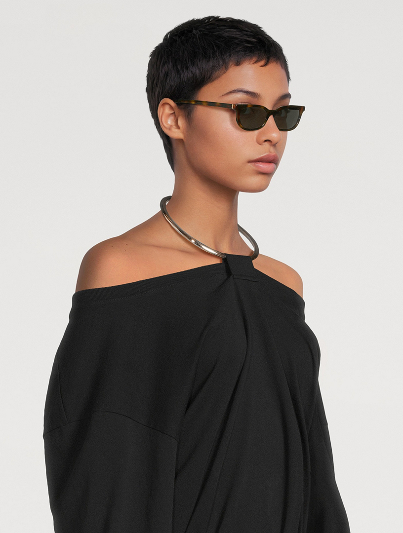 SAINT LAURENT SL M160 Cat Eye Sunglasses | Holt Renfrew
