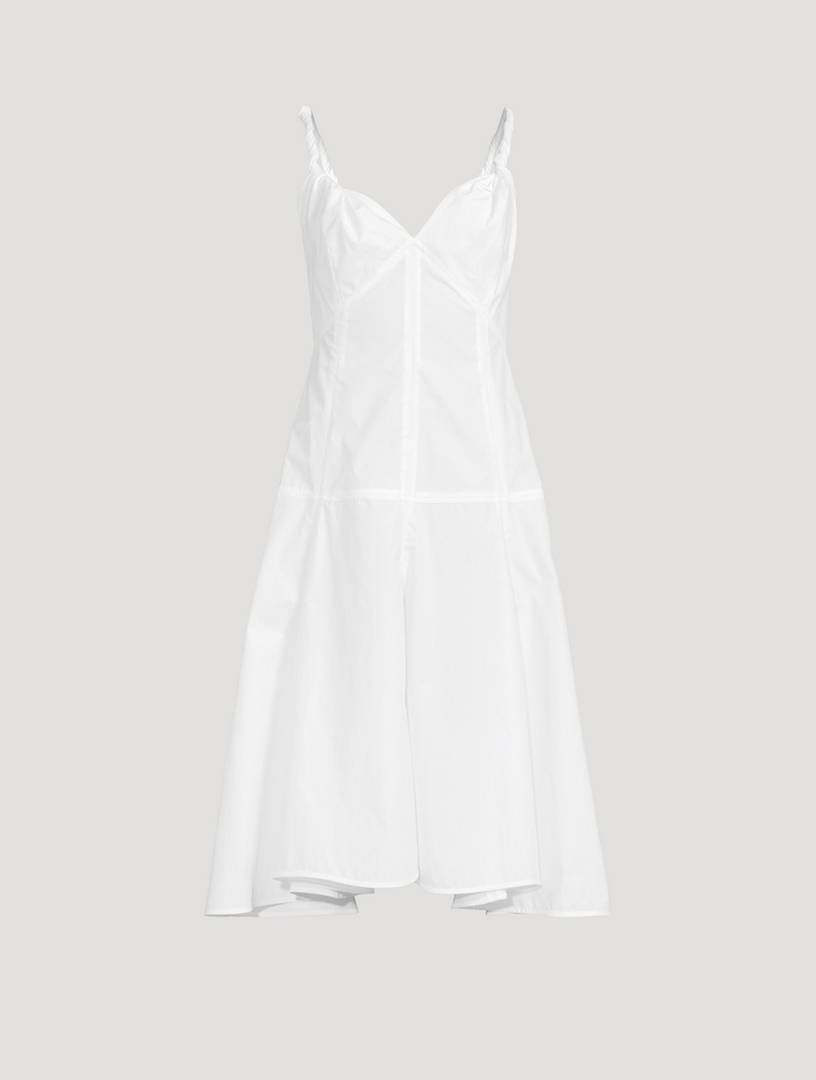 Leo Poplin Midi Dress