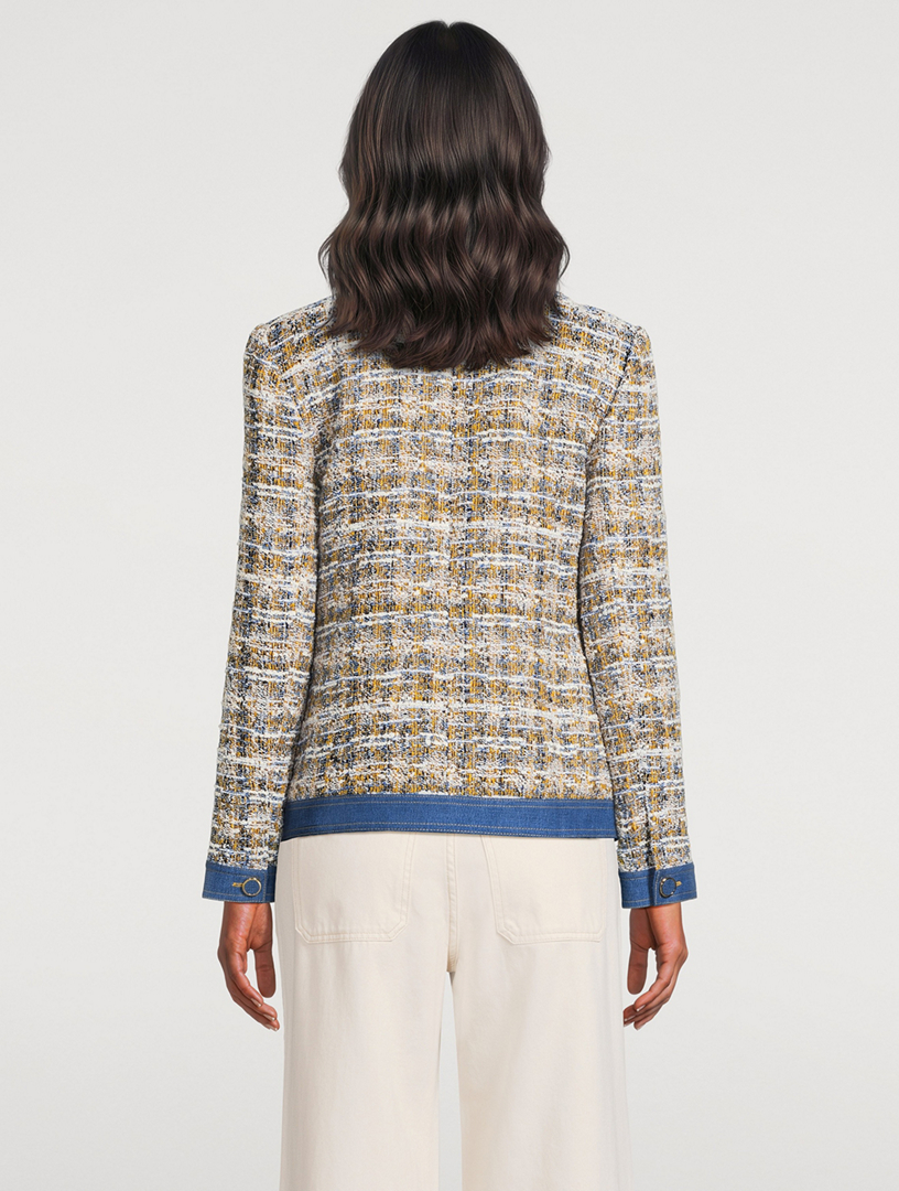 VERONICA BEARD Ainslie Tweed Jacket | Holt Renfrew