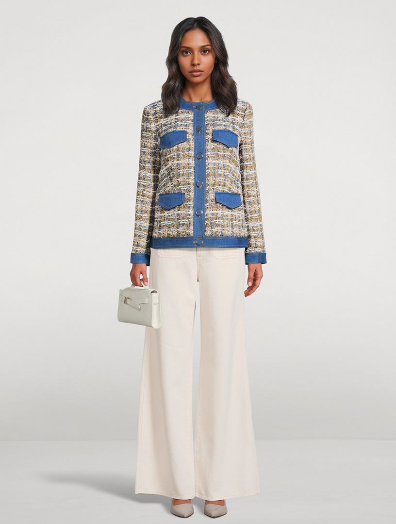 VERONICA BEARD Ainslie Tweed Jacket | Holt Renfrew