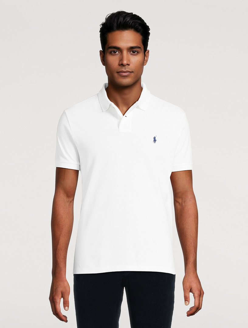 トップス MESH POLO COCONUT MILK L Polo Ralph Lauren Iconic Mesh Polo Shirt White | Chicago City Sports