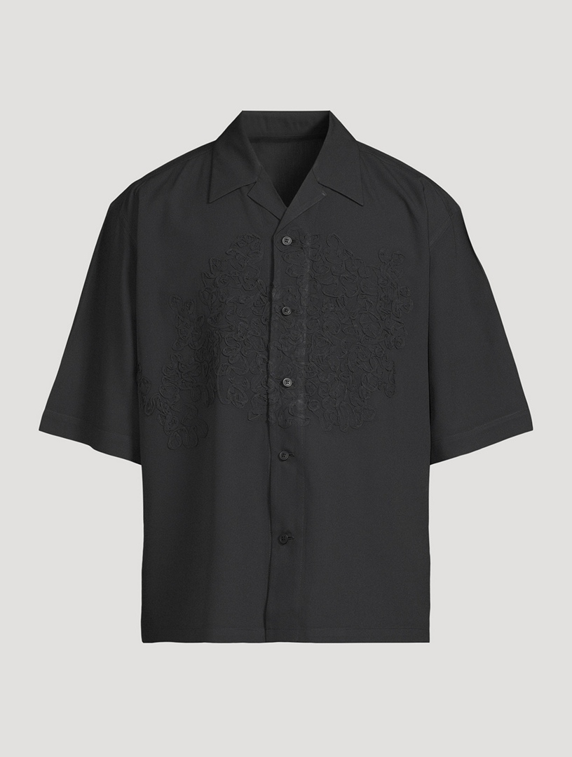 HOMME PLISSÉ EMBROIDERY PRESS SHIRT HOMME PLISSÉ ISSEY MIYAKE Embroidery Press Shirt | Holt Renfrew