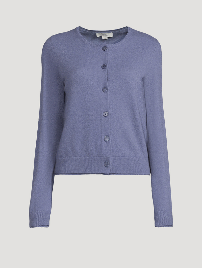 Scallop-Trimmed Cardigan