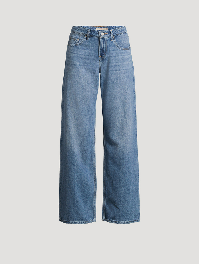 LEVI'S Low-Rise Wide-Leg Jeans | Holt Renfrew
