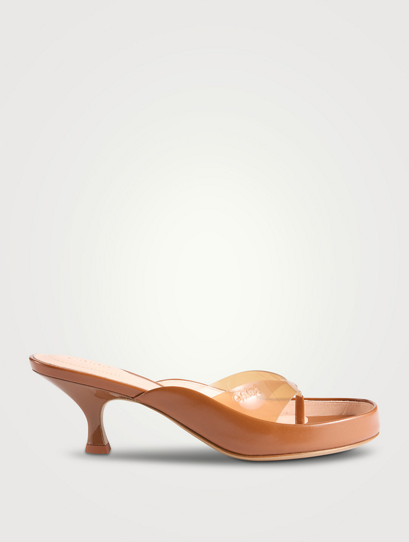 Junie Leather Thong Sandals