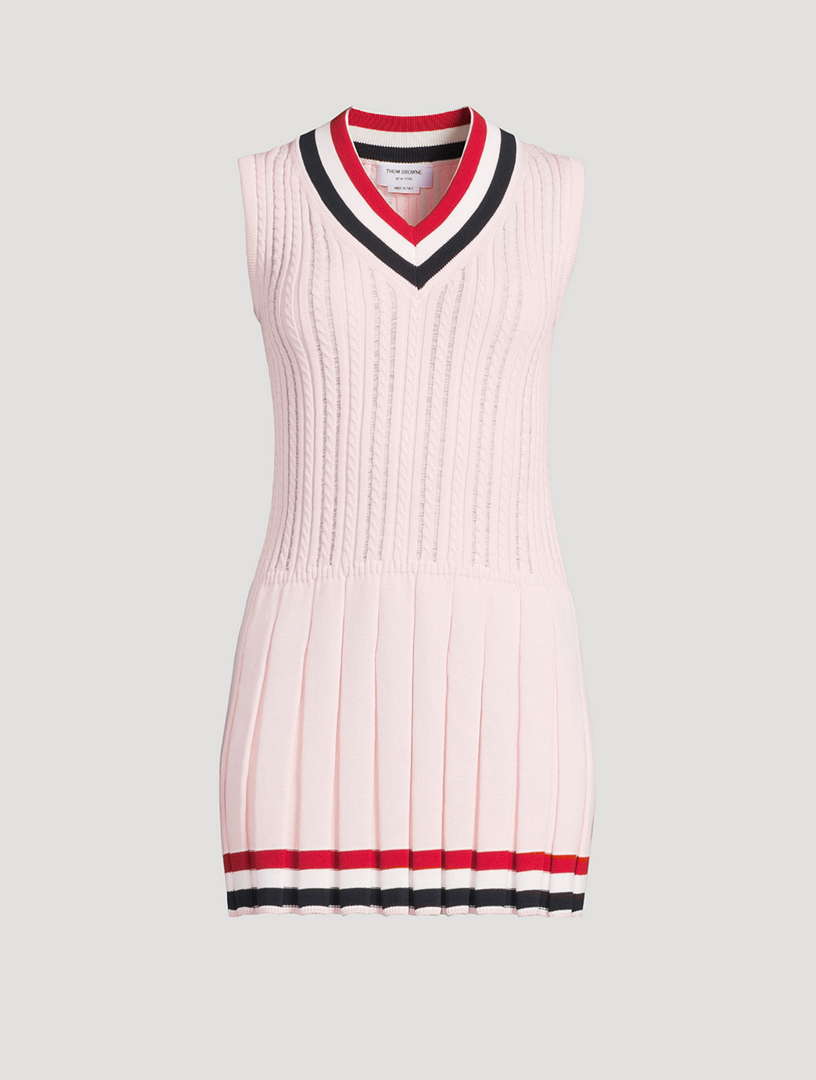 thom browne sweater dress Thom Browne Striped Shirt Dress Dresses Multicolor