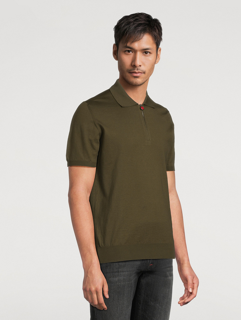 KITON Quarter-Zip Polo | Holt Renfrew