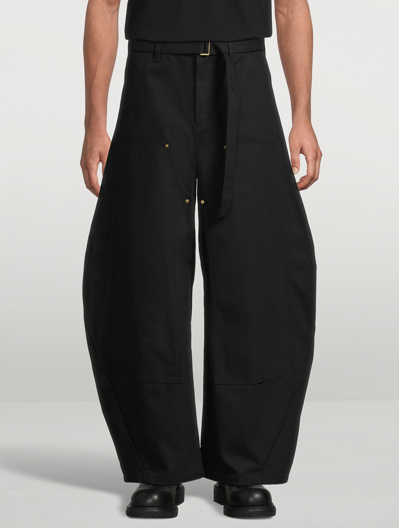 sacai × Carhartt wip duck pants ブラック3 x Carhartt WIP Duck Pants Black | HAVEN