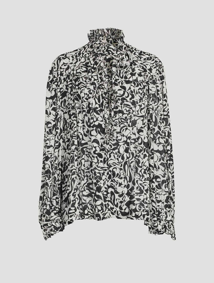 Catya Printed Blouse