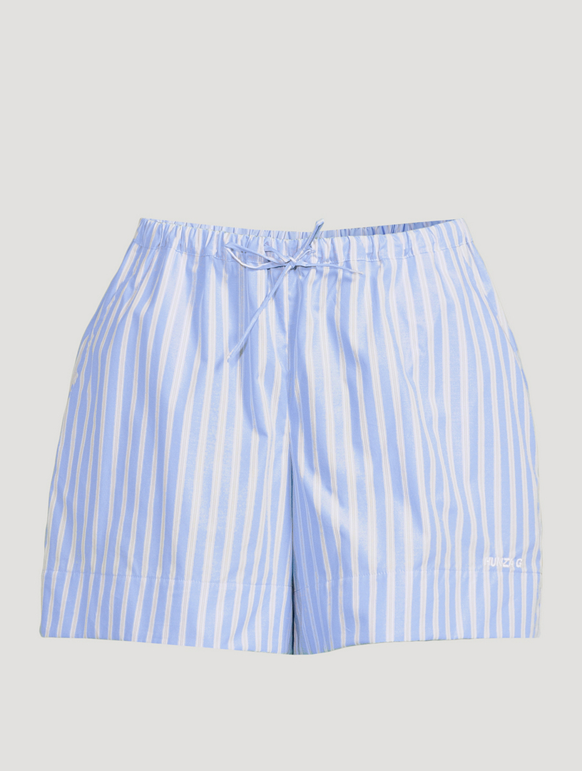 ALEXANDER WANG Boxer Shorts In Stripe Print | Holt Renfrew
