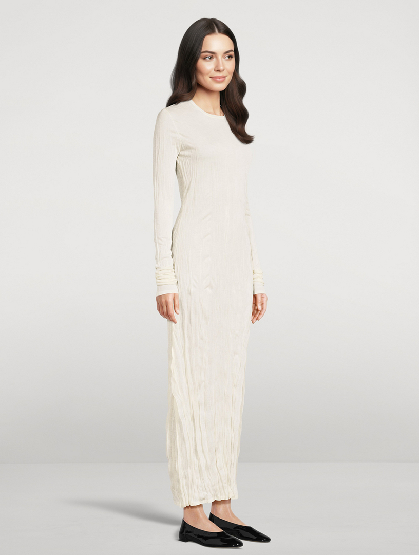 TOTEME Crinkled Jersey Dress