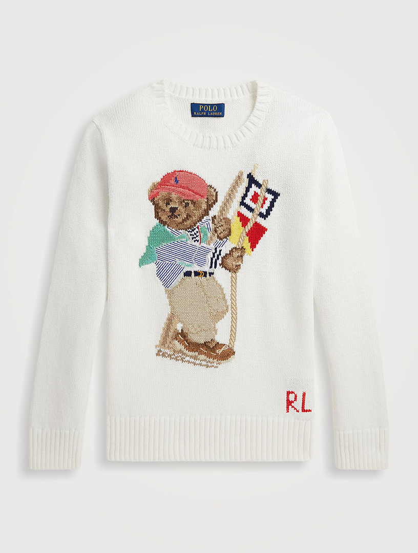 Pull en coton Polo Bear