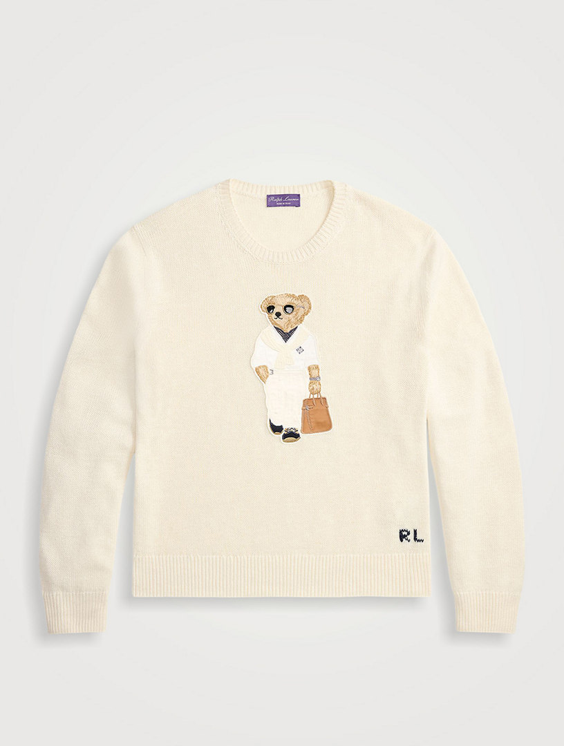 Polo Bear Silk And Linen Sweater