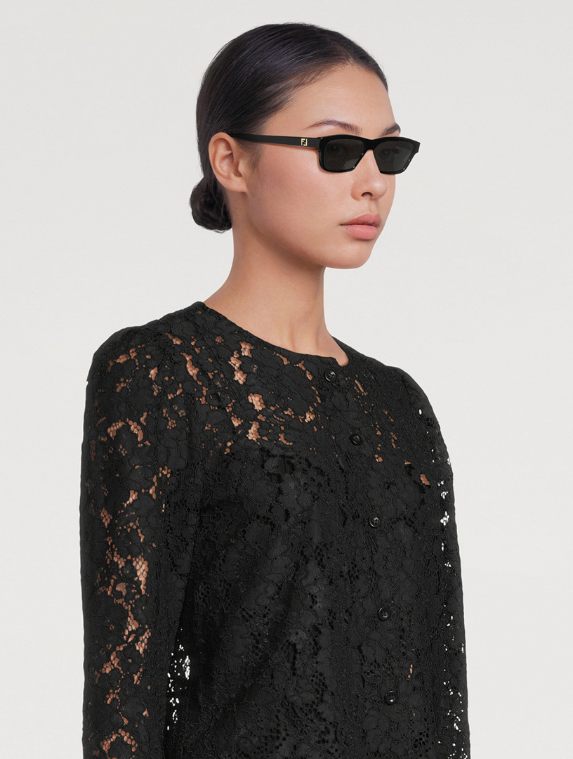 FENDI Fendi Squared Rectangular Sunglasses | Holt Renfrew