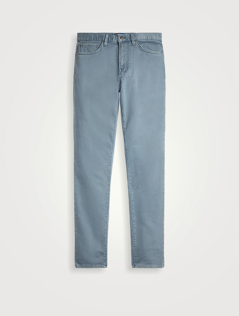 POLO RALPH LAUREN Sullivan Slim Knitlike Chino Pants | Holt Renfrew